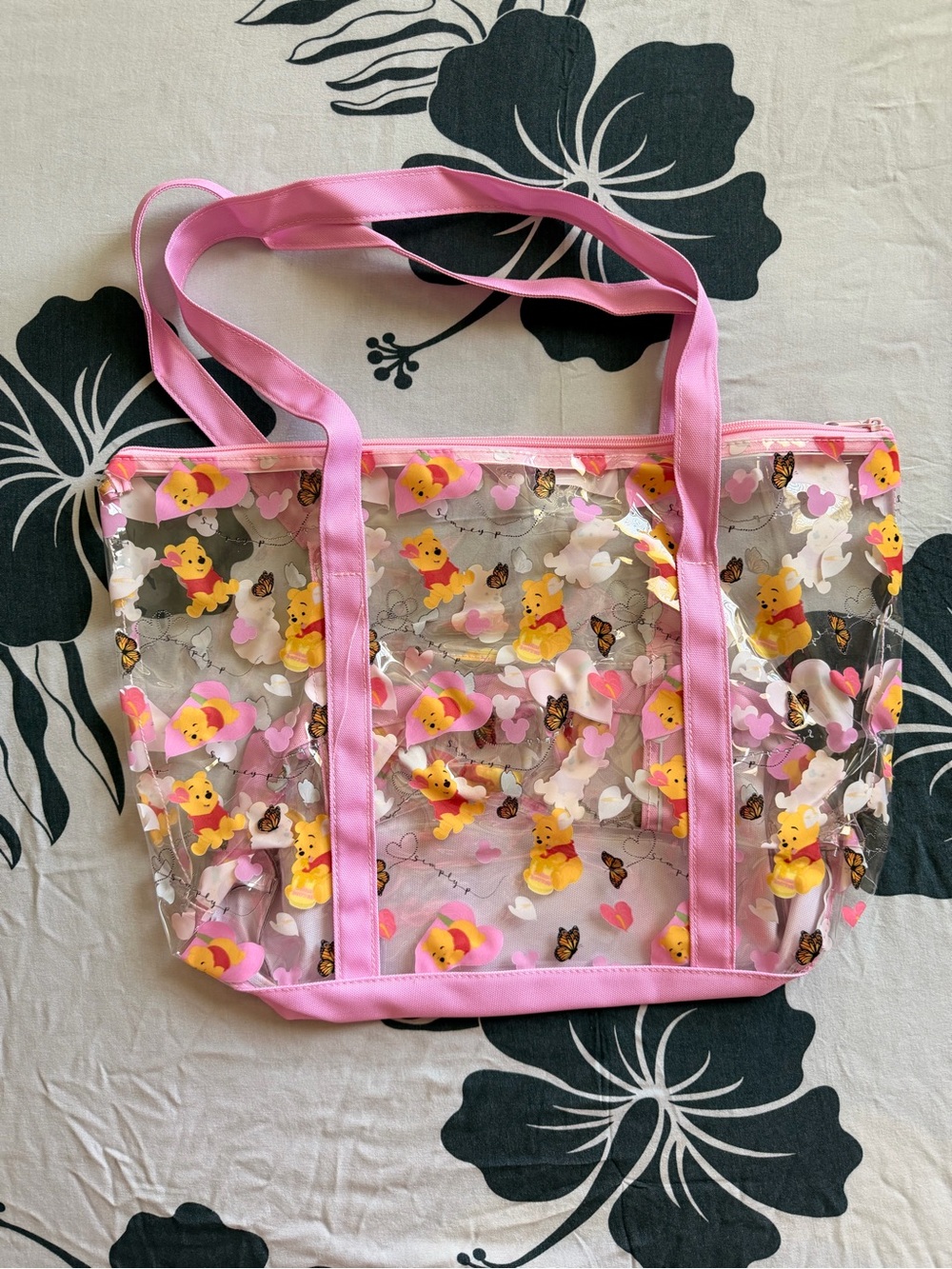 Simply P Hawaii Poothurium clear tote